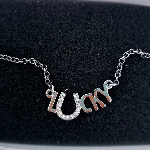 NEW Lia Sophia Lucky U Necklace in Box - Picture 2 of 6